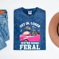 Get In Loser Meme Tee - Mineral Wash | Raccoon Opossum Vibes Mineral Navy