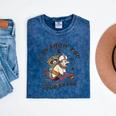 Mineral Wash Raccoon & Possum Tee - Unisex Eco-Friendly Statement Mineral Navy