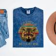 Raccoon Cartoon Kids T-Shirt - Fun Mineral Wash Style Mineral Navy