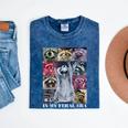 Raccoon Meme Team T-Shirt – Mineral Wash – Unleash Feral Fun Mineral Navy