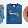 Raccoon Whisperer Unisex T-Shirt | Cute Mineral Wash for Lovers Mineral Navy