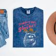 Strawberry Jams But My Don't Raccoon Mineral Wash Tshirts Mineral Navy