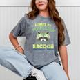 Always Be a Raccoon Unisex T-Shirt | Mineral Wash Style Mineral Gray