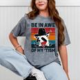 Be In Awe Autism Raccoon Vintage Mineral Wash T-Shirt Mineral Gray