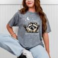 It's Called Trash Can Not Trash Cannot Funny Racoon Mineral Wash Tshirts Mineral Gray
