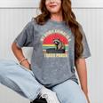 Raccoon Spirit Animal Mineral Wash T-Shirt for Enthusiasts Mineral Gray