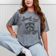 Sweet But Sarcastic Raccoon Unisex T-Shirt | Mineral Wash Mineral Gray