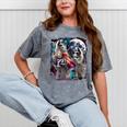 Three Racoon Moon 3 Racoon Moon Cursed Meme Mineral Wash Tshirts Mineral Gray