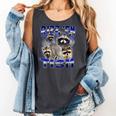 Autistic Raccoon Comfort Colors Tank Top | Rizz Em Meme Fun Pepper