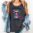 Cute Raccoon Summer Tank Top - Funny Women’s Comfort Tee Pepper