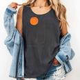 Everyday Is Trash Day Retro 90s Sunset Raccoon Trash Panda Comfort Colors Tank Top Pepper