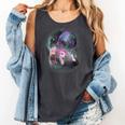 Ferret Comfort Colors Tank Top - Moonlit Howling Design for Pet Lovers Pepper