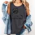 A Little Feral Raccoon With Moon Animal Raccoon Trash Panda Comfort Colors Tank Top Pepper