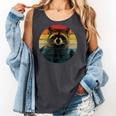 Marten Raccoon Comfort Colors Tank Top | Unisex Wildlife Theme Pepper