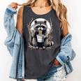 Raccoon Eating Noodles Comfort Colors Tank Top - Fun Unisex Style Pepper