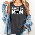 Raccoon Mom Tank Top | Animal Lover Gift | Cozy Comfort Colors Pepper