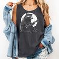 Raccoon Moon Guitarist Tank Top - Fun Unisex Music Lover Gift Pepper