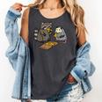 Raccoon & Opossum Pizza Party Tank Top - Comfort Colors Unisex Pepper