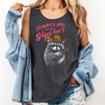 Raccoon Strawberry Jam Unisex Tank Top | Comfort Colors | Funny Theme Pepper