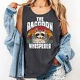The Raccoon Whisperer Raccoon's Lover Vintage Retro Comfort Colors Tank Top Pepper
