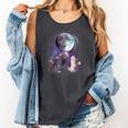 Rats Howling At The Moon Tank Top - Unisex Creature Night Theme Pepper