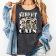 Retro Raccoon Summer Unisex Tank Top - Feral and Unhinged Pepper