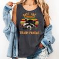 Save The Trash Pandas Raccoon Shirt Raccoon Animal T-Shirt Comfort Colors Tank Top Pepper