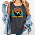 My Spirit Animal Is A Trash Panda Raccoon Comfort Colors Tank Top Pepper
