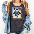 Trash Panda Raccoon Comfort Colors Tank Top - Animal Lover Gift Pepper
