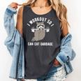 Trash Panda Workout Tank Top - Funny Raccoon Gym Wear for Fitness Lovers Pepper