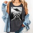 UFO Raccoon Tank Top - Comfort Colors | Unisex & Fun Pepper