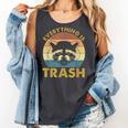 Vintage Raccoon Lovers Tank Top for Raccoon Enthusiasts Pepper