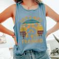 Adorable Raccoon Lovers Tank Top - Let's Get Trashed Fun Blue Jean