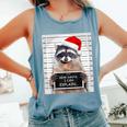 Dear Santa Raccoon | Christmas Humor Unisex Tank Top | Cozy Comfort Blue Jean