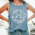 Gym Raccoon Tank Top - Fun Workout Motivation for Fitness Enthusiasts Blue Jean