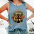 Raccoon Cartoon Kids Tank | Fun Animal Design for Playtime Blue Jean