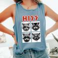 Raccoon Rock Band Concert | Unisex Raccoon Tank Top for Music Lovers Blue Jean
