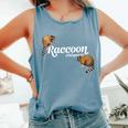 Raccoon Whisperer Comfort Colors Tank Top - Cute Animal Lover Gift Blue Jean