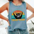 My Spirit Animal Is A Trash Panda Raccoon Comfort Colors Tank Top Blue Jean