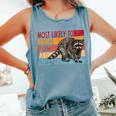 Street Cat Lovers Tank Top - Adopt a Street Cat Humor | Unisex Comfort Blue Jean