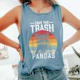 Vintage Raccoon Tank Top | Save The Trash Pandas | Retro Style Blue Jean