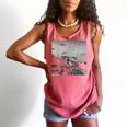 Alien UFO Raccoon | Rustic Comfort Colors Unisex Tank | Fun Gift Watermelon