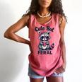 Cute Raccoon Summer Tank Top - Funny Women’s Comfort Tee Watermelon