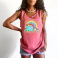 Groovy This Little Light-Of Mine Dumpster Fire Raccoon Comfort Colors Tank Top Watermelon