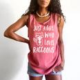 Raccoon Lover Tank Top - Cute Comfort Colors Watermelon