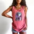 Rats Howling At The Moon Tank Top - Unisex Creature Night Theme Watermelon