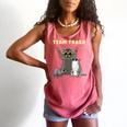 Team Trash Opossum Raccoon Rat Animals Garbage Gang Short Sleeve Comfort Colors Tank Top Watermelon