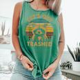 Adorable Raccoon Lovers Tank Top - Let's Get Trashed Fun Light Green