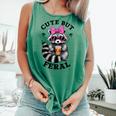 Colorful Raccoon Sunglasses Tank Top - Cute Feral Look | Unisex Small Light Green