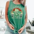 Comfort Colors Raccoon Trash Panda Unisex Tank - Whimsical Statement Light Green